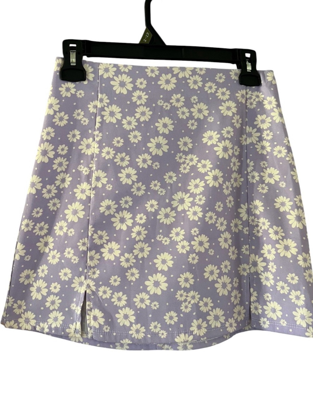 Altar'd State Lavender Daisy A-Line Mini Skirt